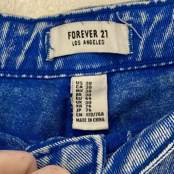 Forever 21 Acid Wash Jeans - Picture 3 of 4